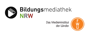 Logos Bildungsmediathek NRW + FWU