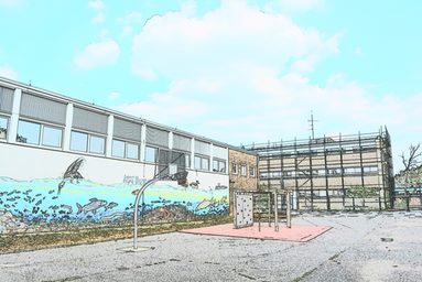 Gebäudeansicht Katholische Grundschule Burgweg