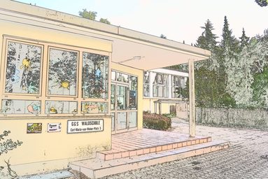 Gebäudeansicht Waldschule Leverkusen