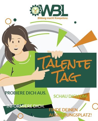 Plakat Talente Tag Wuppermann Bildungswerk