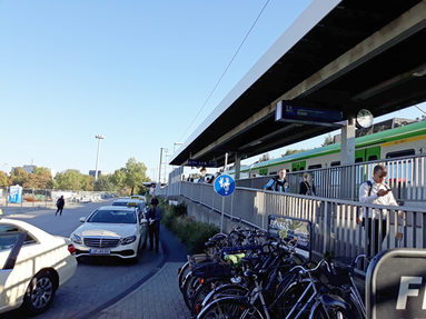 Das neue, zweite S-Bahn-Gleis wird links neben das jetzige gebaut.