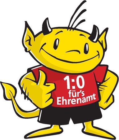 Logo Teufelchen 1:0 für's Ehrenamt