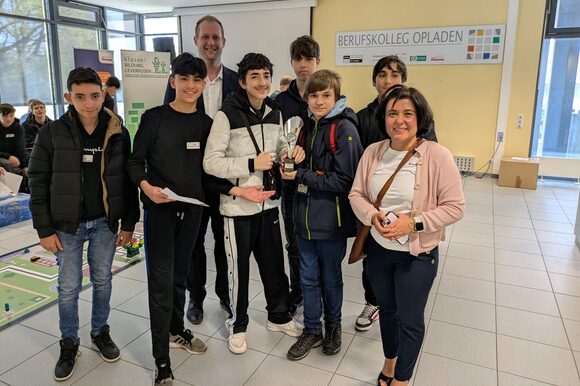 Das Siegerteam der Realschule am Stadtpark
