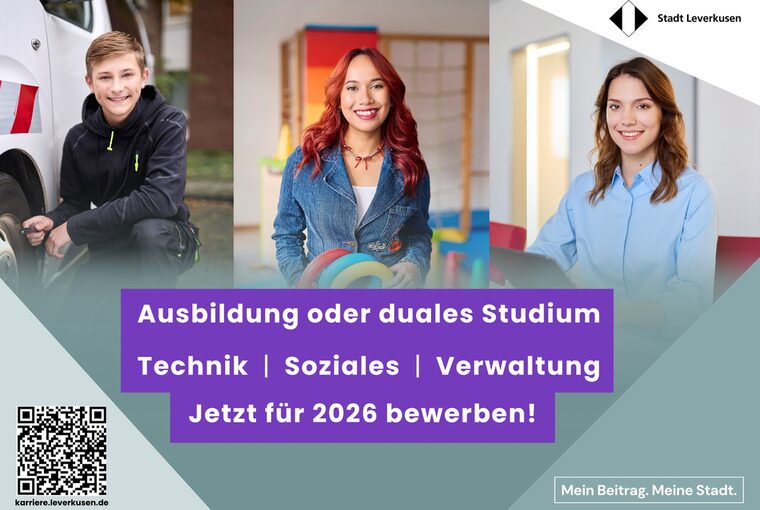 Ausbildung 2026: jetzt bewerben