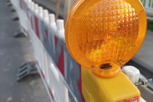 Symbolbild Absperrung