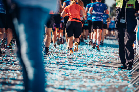 Teilnehmende beim EVL-Marathon
