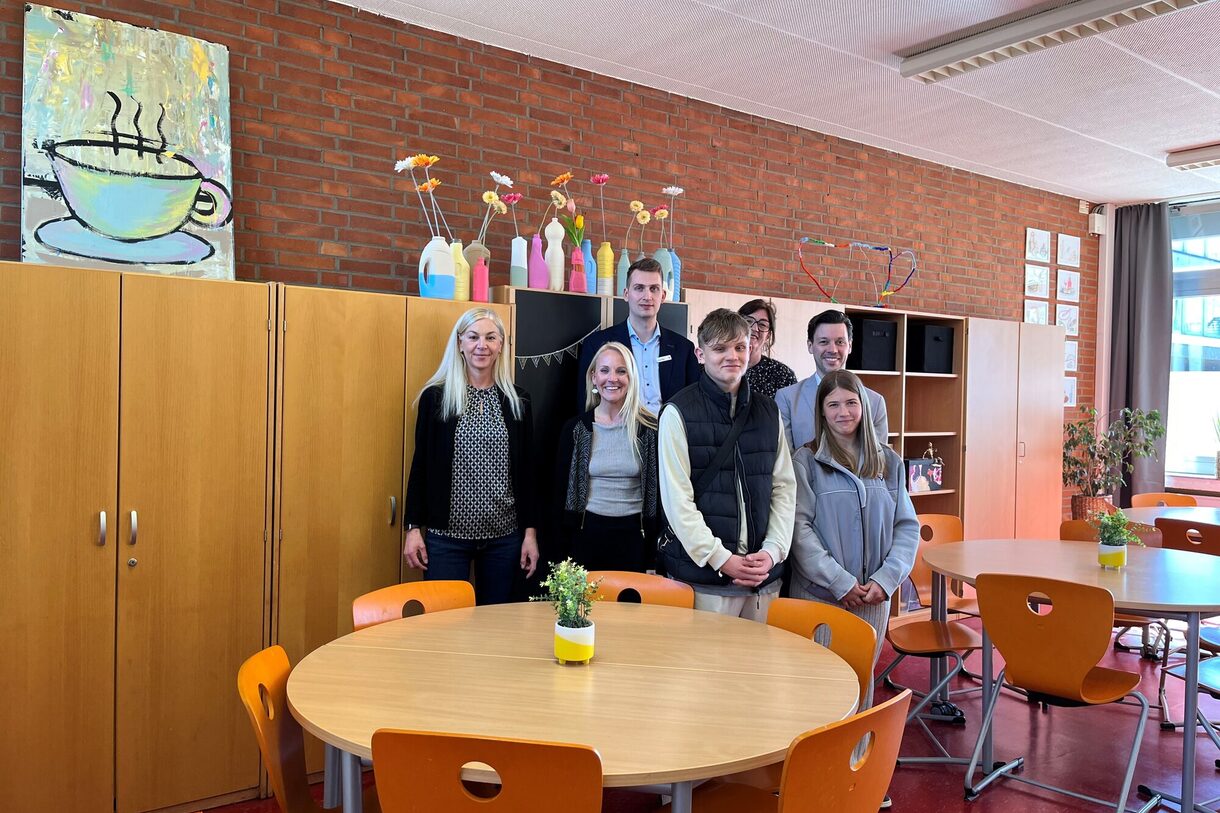 Neue Cafeteria Schule an der Wupper