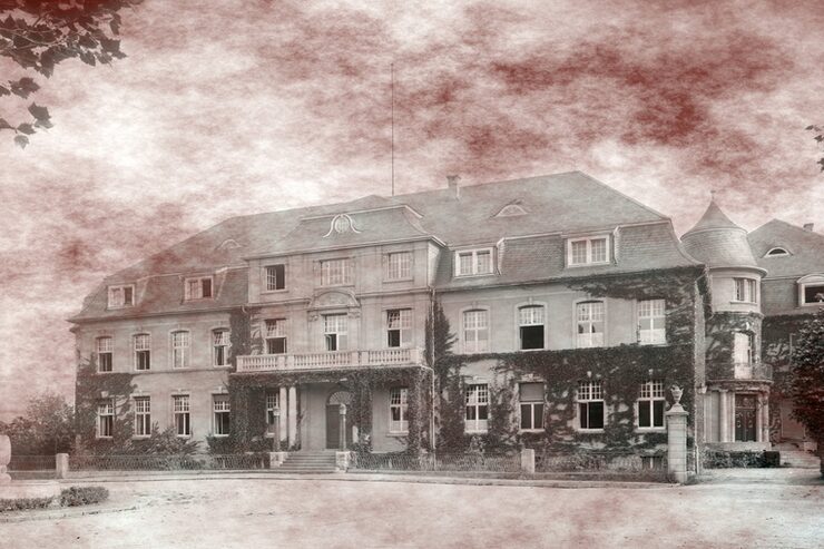 Spuk im alten Landratsamt in Opladen