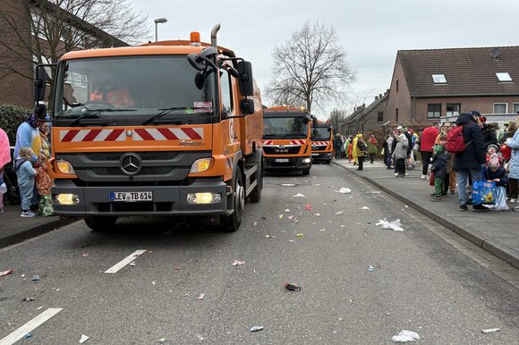 Wagenkolonne TBL an Karneval 2026