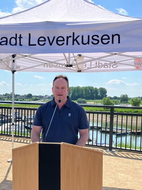 Eröffnung des Hitdorfer Hafen