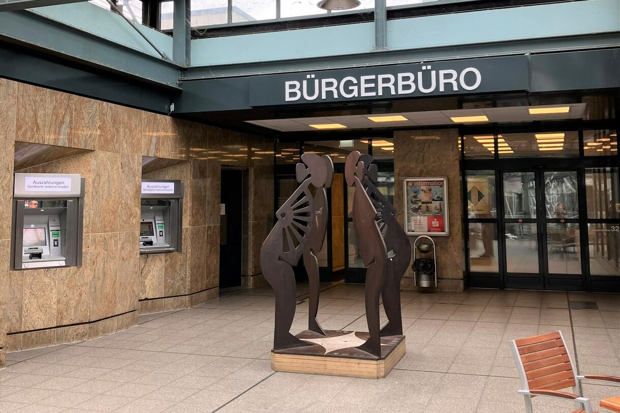 Eingang Bürgerbüro Leverkusen
