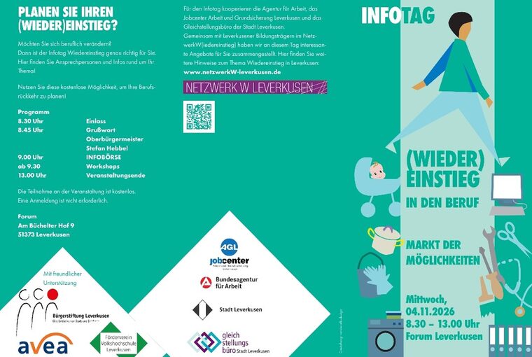 Infoflyer Wiedereinstieg