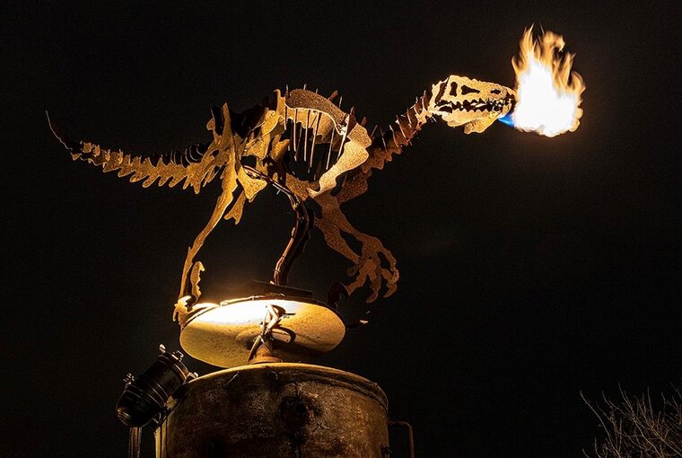 Symbolbild Kunstnacht: Skulptur von Odo Rumpf