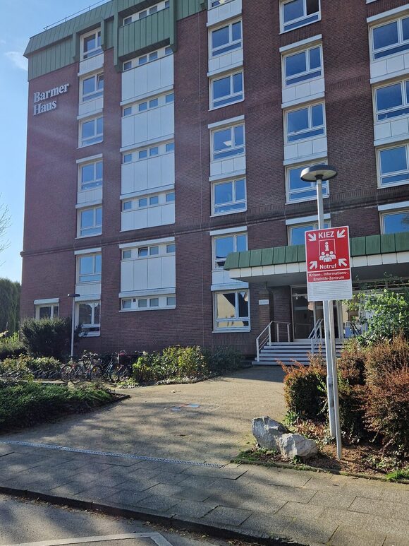 Anlaufstelle KIEZ Notruf Barmer Haus