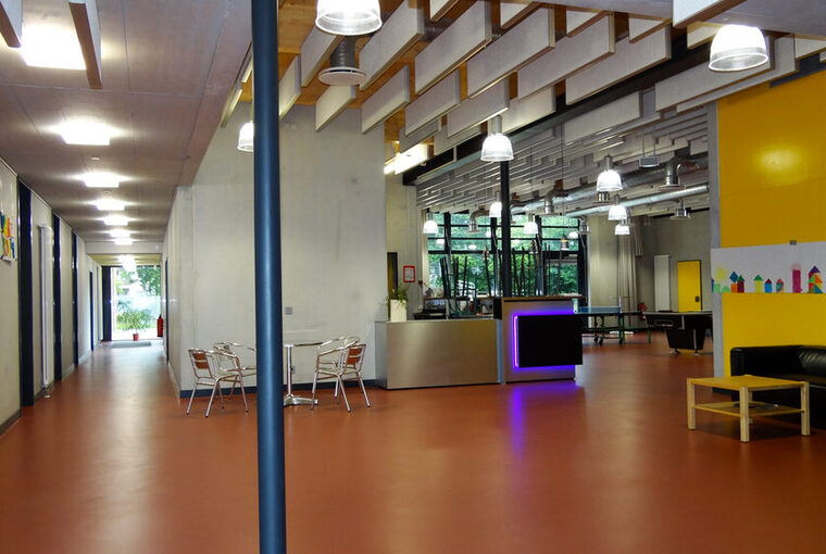 Im Jugendhaus Rheindorf