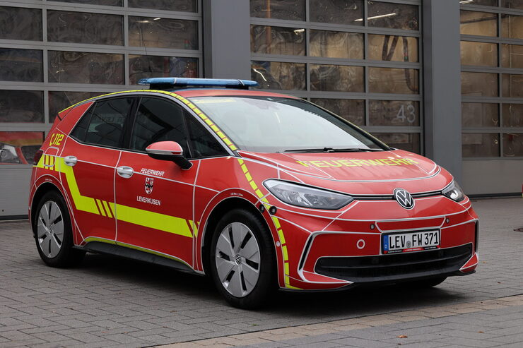Elektro PKW Feuerwehr Leverkusen