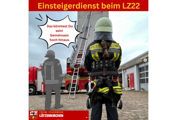 Plakat Einsteigerdienst Lützenkirchen