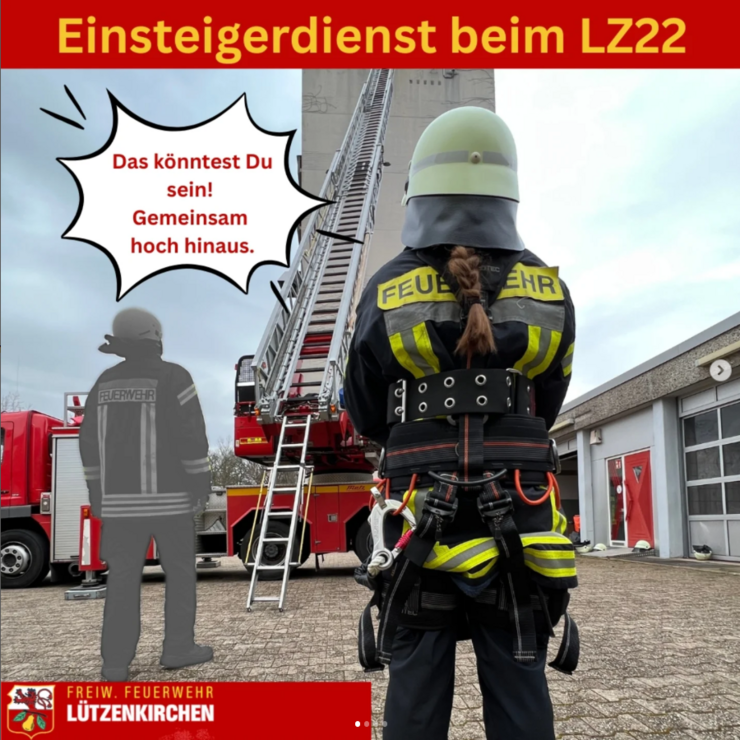 Plakat Einsteigerdienst Lützenkirchen